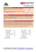 Предварительный просмотр 14 страницы Camtec 3041110002CA Manual