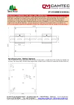 Предварительный просмотр 10 страницы Camtec CPS-EC1000 Manual