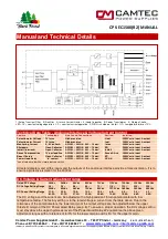 Preview for 4 page of Camtec CPS-EC1500 Quick Start Manual