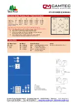 Preview for 9 page of Camtec CPS-EC1500 Quick Start Manual