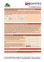 Предварительный просмотр 9 страницы Camtec CPS-EP2000 Manual