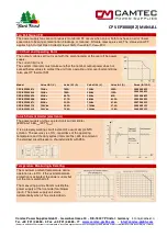 Предварительный просмотр 11 страницы Camtec CPS-EP3000 Manual