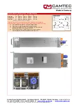 Предварительный просмотр 16 страницы Camtec CPS-EX2000.024 Manual