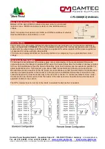 Preview for 15 page of Camtec CPS-i3000 Manual