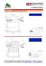 Preview for 20 page of Camtec CPS-i3000 Manual