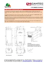 Preview for 21 page of Camtec CPS-i3000 Manual