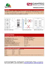 Preview for 5 page of Camtec ESB101 Manual