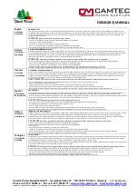 Preview for 7 page of Camtec ESB101 Manual