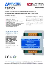 Camtec ESB303 Quick Start Manual предпросмотр