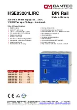 Camtec HSE03201 Series Quick Start Manual preview