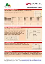 Предварительный просмотр 9 страницы Camtec HSEUiREG07201.060 Manual