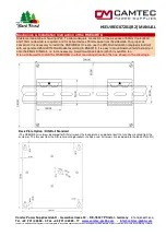 Предварительный просмотр 13 страницы Camtec HSEUiREG07201.060 Manual