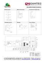 Preview for 6 page of Camtec HSEUiREG07201 Series Manual