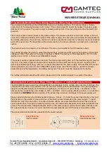 Preview for 7 page of Camtec HSEUiREG07201 Series Manual