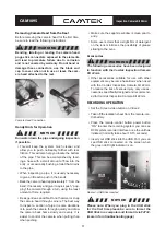 Preview for 9 page of Camtek CAM1095 Operator'S Manual