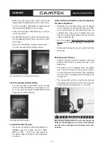 Preview for 11 page of Camtek CAM1095 Operator'S Manual