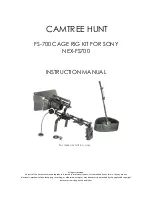 Camtree Hunt FS-700 Instruction Manual preview