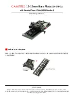 Preview for 1 page of Camtree CH-DTPQ Assembly Manual