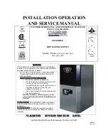 Preview for 1 page of Camus Hydronics TH082 Installation, Operation And Service Manual