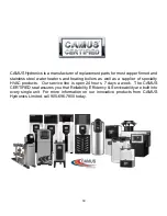 Предварительный просмотр 64 страницы Camus Hydronics Valiant-FT II Series Installation And Service Manual