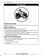 Preview for 18 page of Can-Am 2009 DS 450 Operator'S Manual