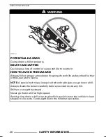 Preview for 28 page of Can-Am 2009 DS 450 Operator'S Manual