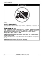 Preview for 34 page of Can-Am 2009 DS 450 Operator'S Manual