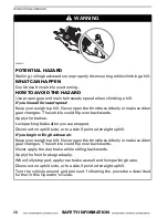 Preview for 30 page of Can-Am DS 450 EFI X mx Operator'S Manual