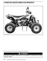 Preview for 56 page of Can-Am DS 450 EFI X mx Operator'S Manual