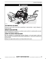 Предварительный просмотр 25 страницы Can-Am DS 450 EFI Operator'S Manual