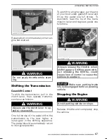 Preview for 69 page of Can-Am DS 450 X mx Operator'S Manual