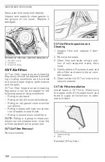 Предварительный просмотр 104 страницы Can-Am MAVERICK Sport MAX 1000R Operator'S Manual