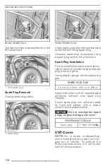 Предварительный просмотр 116 страницы Can-Am MAVERICK Sport MAX 1000R Operator'S Manual