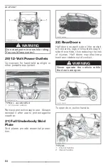 Preview for 86 page of Can-Am MAVERICK Sport MAX T Operator'S Manual