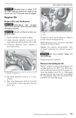 Preview for 111 page of Can-Am MAVERICK Sport MAX T Operator'S Manual