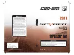 Preview for 1 page of Can-Am SPYDER RS Operator'S Manual