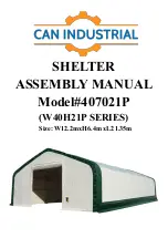 Preview for 1 page of Can Industrial 407021P Assembly Manual