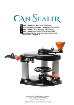 CAN SEALER CAN PICOLO User Manual preview