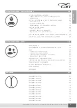 Preview for 7 page of CAN AIRXCEL FC Series Use And Maintenance Instruction Manual