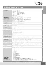 Preview for 9 page of CAN AIRXCEL FC Series Use And Maintenance Instruction Manual