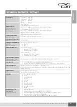 Preview for 15 page of CAN AIRXCEL FC Series Use And Maintenance Instruction Manual