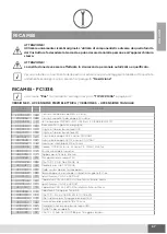 Preview for 69 page of CAN AIRXCEL FC Series Use And Maintenance Instruction Manual