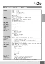 Preview for 111 page of CAN AIRXCEL FC Series Use And Maintenance Instruction Manual