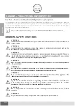 Preview for 114 page of CAN AIRXCEL FC Series Use And Maintenance Instruction Manual