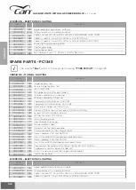 Preview for 150 page of CAN AIRXCEL FC Series Use And Maintenance Instruction Manual