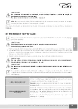 Preview for 223 page of CAN AIRXCEL FC Series Use And Maintenance Instruction Manual