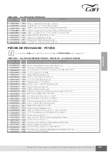 Preview for 227 page of CAN AIRXCEL FC Series Use And Maintenance Instruction Manual