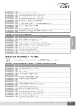 Preview for 231 page of CAN AIRXCEL FC Series Use And Maintenance Instruction Manual