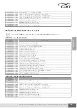 Preview for 235 page of CAN AIRXCEL FC Series Use And Maintenance Instruction Manual