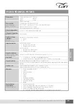 Preview for 253 page of CAN AIRXCEL FC Series Use And Maintenance Instruction Manual